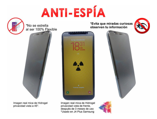 Mica Like 7 Ihunt Hidrogel Privacidad/no Cristal