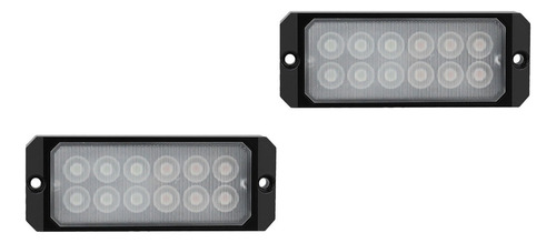 Lampara Led Estroboflash De 2 Piezas Para Remolque De Coche