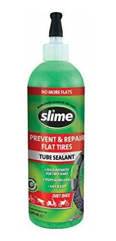 Slime Sellador De Reparacion De Tubos, 16 Oz. (bicicle