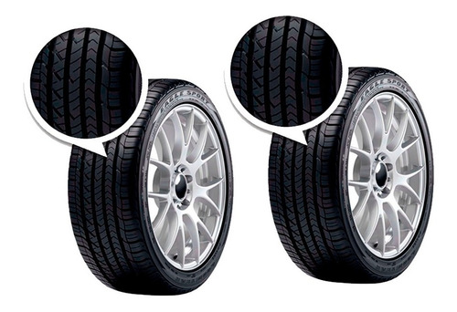 Paquete De 2 Llantas 225/45r17 94w Goodyear Eagle® 