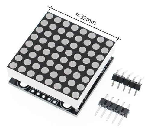 4pz Matriz 8×8 Max7219 Led