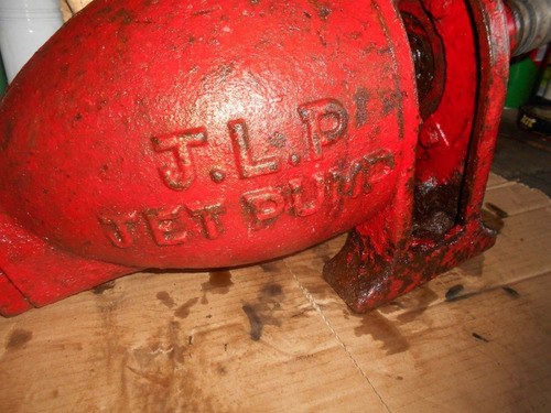 Antigua Bomba De Agua J. L. P Jet Pump (Usado)