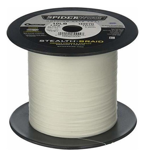 Spiderwire Stealth Translucido 80lb 1247 Yardas | 798 Libras