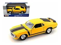Comprar Ford Mustang Boss 302 Amarillo 1970 Escala 1:24 Maisto