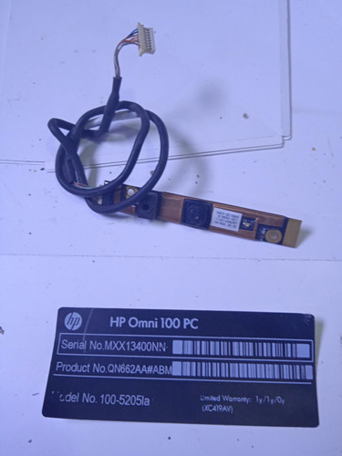 Webcam Laptop 100-5205la Hp Omni 100 Pc (Usado)