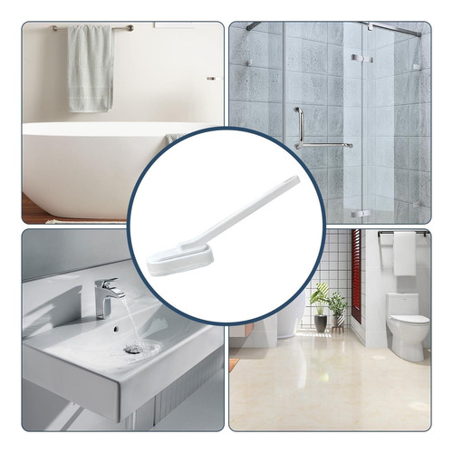 Esponja Con Mango Largo Para Limpiar El Baño, Reutilizable