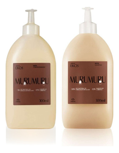 Shampoo + Condicionador Natura Ekos Murumuru Refil 300 Ml