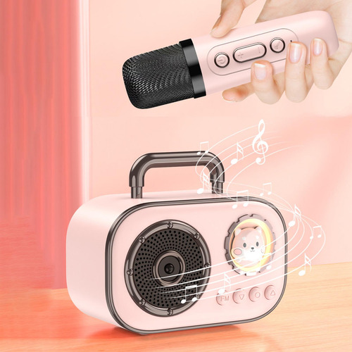 Mini Máquina De Karaoke, Juguetes De Karaoke, Rosa
