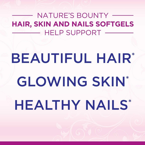 Suplemento en cápsulas Nature's Bounty Optimal Solutions Extra Strength Hair, Skin & Nails vitamina c en frasco 150 un