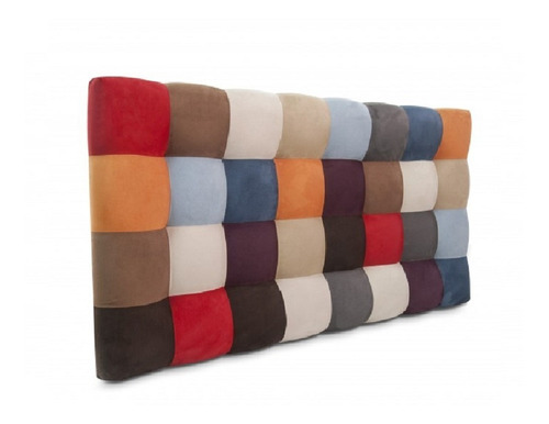 Cabecero Patchwork Base Cama Doble