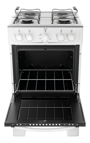 Fogão Atlas Milão 4 Bocas Com Mesa De Inox Branco