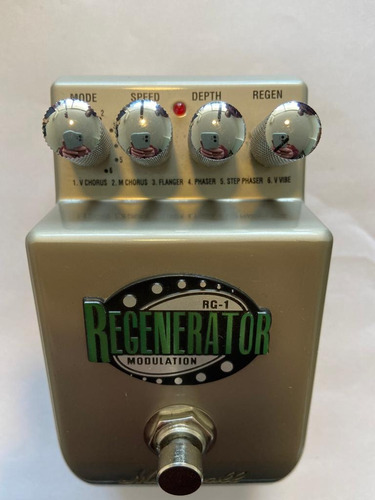 Pedal De Efecto Marshall Regenerator Rg-1