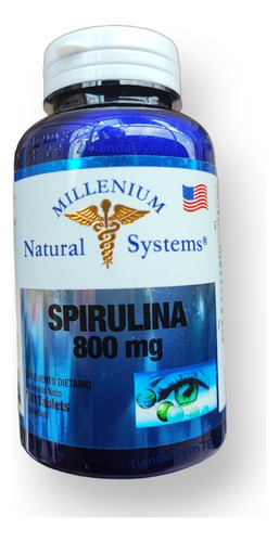 Espirulina Spirulina 800mg X100