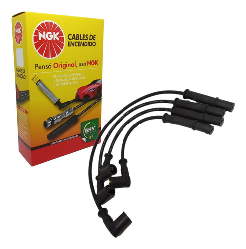 Kit De Cabos + Velas Sandero 1.6 8v Motor K7m 2008 A 2017