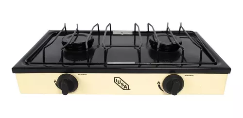 Parrilla Eléctrica IUSA, 2 Quemadores de Disco, 2000 W., Color Negro -  Tienda IUSA