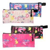 Comprar Cartuchera Con Cierre Diseño Unicornio Niña Útiles Escuela