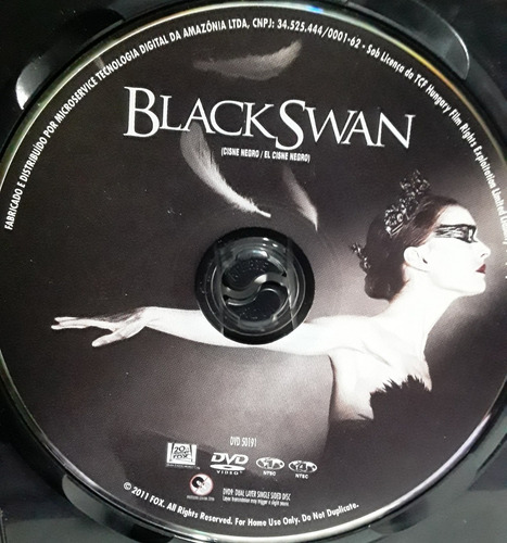 Dvd Cisne Negro ( Darren Aronofsky / Natalie Portman ) Novo