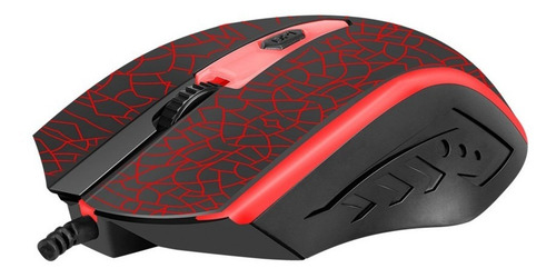 Imagen 2 de 6 de Mouse Optico Gamer Retroiluminado Xtrike Me Gm-206 + Envio