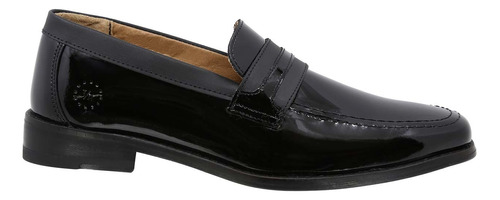 Zapato Tipo Mocasín Piel Triples Firenze 36140 Negro Hombre