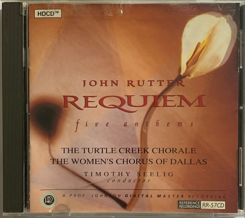 John Rutter Requiem  Five Anthems  Hdcd High Definition Cd