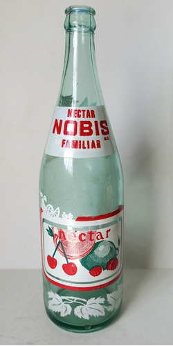Botella Antigua Nobis Escasa