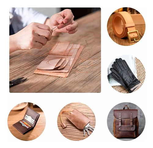 Kit Herramientas Artesanía De Cuero Punch Varias Piezas Otec