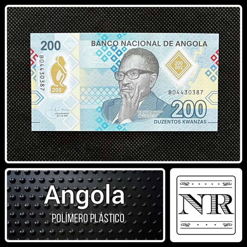 Angola - 200 Kwanzas - Año 2020 - P #nd - África - Polímero