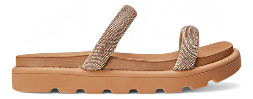 Papete Vizzano Plataforma Casual Dourado