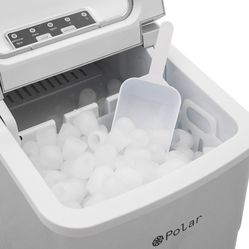 Máquina De Gelo 15kg Dia Prata - Polar Ice Maker 220v