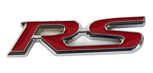 Emblema Rs Parrilla (metalico) Rojo Y Azul