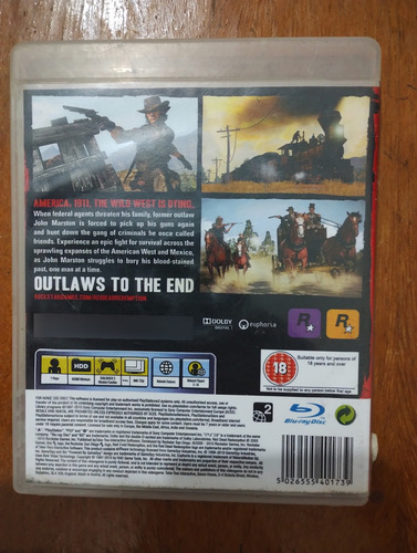 Read Dead Redemption Ps3 (Usado)