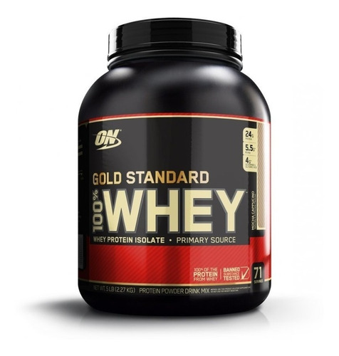 Optimum Nutrition Gold Standard 100% Proteína De Suero De Leche, 2.270 Kg