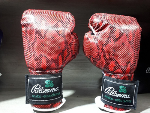 Guantes Box Edicion Snake Rojo 12, 14 Y 16 Oz Palomares Fpx