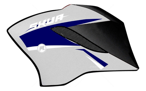 Funda Tanque Blanco/azul Motomel Skua 150 15/21 Fmx