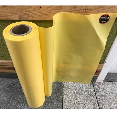 Bobina Plástica Amarela De Polietileno Rolo Com 1kg
