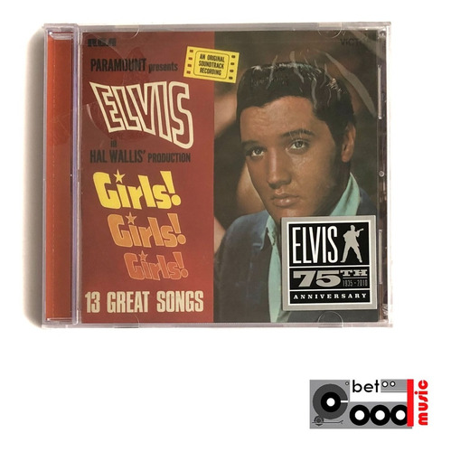 Cd Elvis Presley - Girls Girls Girls Soundtrack