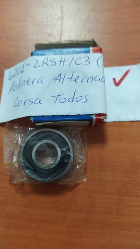 Rolinera De Alternador Skf Corsa Todoscódigo: 6201-2rsh