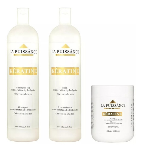 Kit Keratine Completo La Puissance Shampoo Balsam