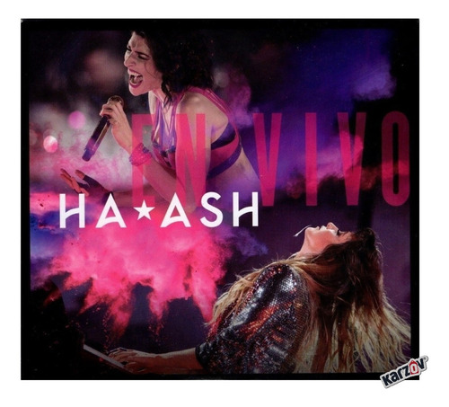 Ha Ash - En Vivo - 2 Discos Cd + Dvd - (22 Canciones