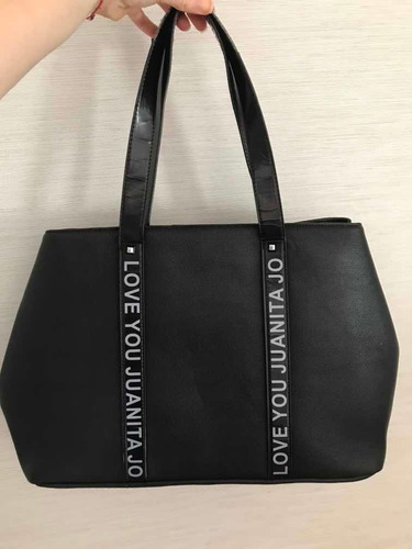 Cartera Juanita Jo Negra (Usado)