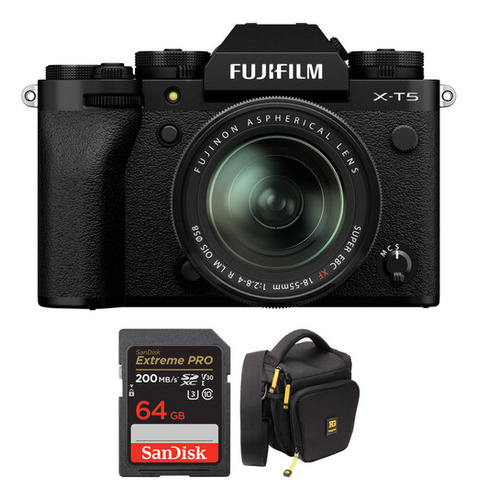 Cámara Mirrorless Fujifilm X-t5 Con Lente 18-55mm Y Kit Acc