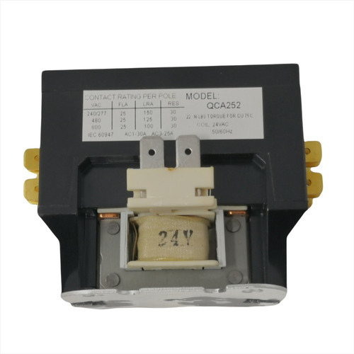 Contactor Quality Qca-252 Propósito Definido 2 P 24 V 30ª