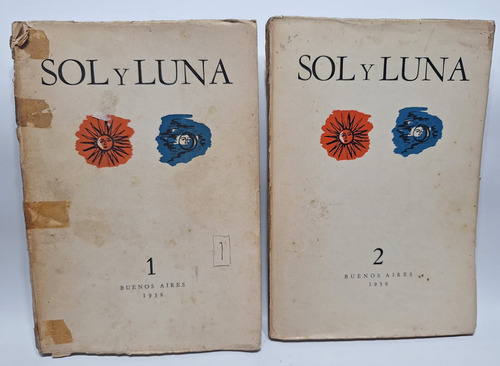 Antigua Revista Sol Y Luna N°1 Y 2 1938/39 Lote X 2 Le324