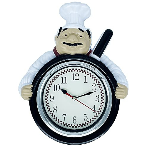 Reloj Decorativo De Chef Colgar Pared, Cocina, Comedor,...