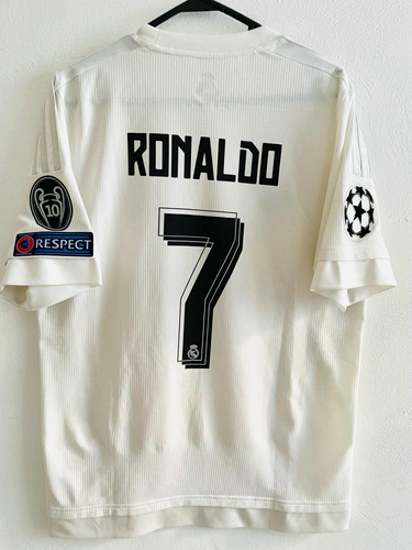 Jersey Real Madrid adidas 2016 #7 Ronaldo Final Vs Atletico