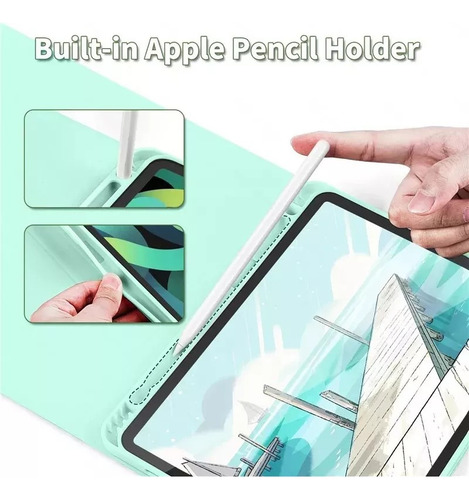 Capa+teclado Touchpad+mouse Para iPad 10.2''9a/8a/7a Geração