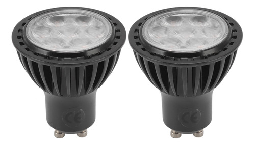 Bombilla Led De Luz Cálida Gu10, 3000 K, 7 W, 2 Unidades