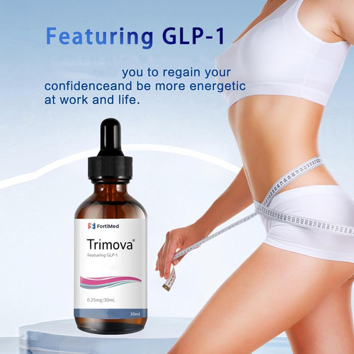 Gotas De Vitaminas Virularty Trimova Natural Glp-1 30 Ml X2