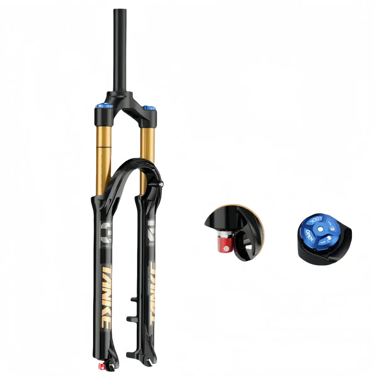 Horquilla Aire Suspensión 26 Inch Mtb 120mm Tanke Tf300-32 Color 26 Pulgadas - Control De Hombros