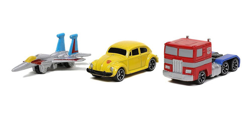 Transformers G1 - Paquete De 3 Coches Fundidos A Presión De 